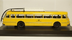 Magirus Deutz O6500 German Federal Post Office yellow, Schuco 1:43