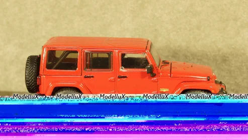 Jeep Wrangler Unlimited MOAB 2013 red, Greenlight 1:43