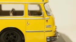 Magirus Deutz O6500 German Federal Post Office yellow, Schuco 1:43