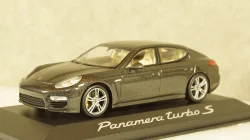 Porsche Panamera Turbo Gen II 2014 Carbon Grey, WAP0206800E, Minichamps 1:43