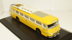 Magirus Deutz O6500 German Federal Post Office yellow, Schuco 1:43