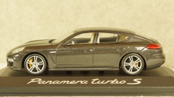 Porsche Panamera Turbo Gen II 2014 Carbon Grey, WAP0206800E, Minichamps 1:43