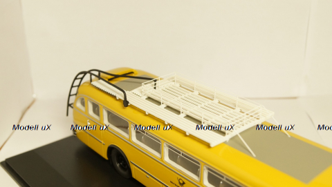 Magirus Deutz O6500 German Federal Post Office yellow, Schuco 1:43