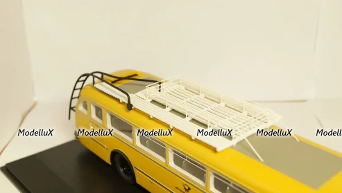 Magirus Deutz O6500 German Federal Post Office yellow, Schuco 1:43