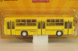 Икарус-260.06, желтый, Наши автобусы №25, Modimio 1:43 ( перевыпуск)