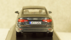 Audi A5 Coupe 2016 dark grey, Spark 1:43