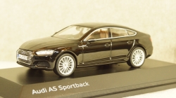 Audi A5 Sportback 2017 black, Spark 1:43