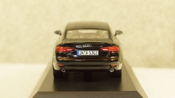 Audi A5 Sportback 2017 black, Spark 1:43