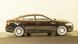 Audi A5 Sportback 2017 black, Spark 1:43
