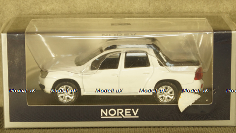 Renault Duster Oroch 2015 white, Norev 1:43