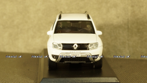 Renault Duster Oroch 2015 white, Norev 1:43