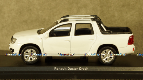 Renault Duster Oroch 2015 white, Norev 1:43