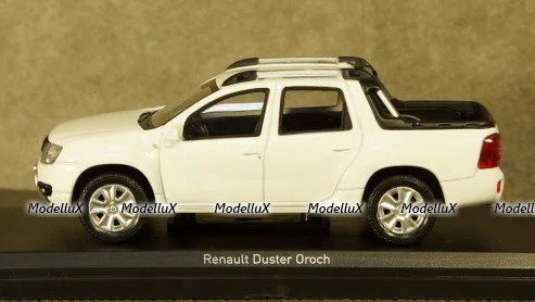 Renault Duster Oroch 2015 white, Norev 1:43