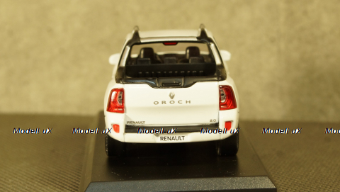 Renault Duster Oroch 2015 white, Norev 1:43