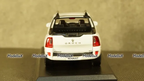Renault Duster Oroch 2015 white, Norev 1:43