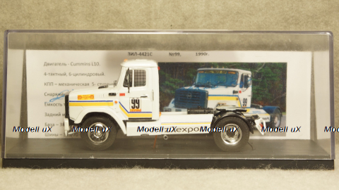 ЗИЛ 4421С №99 1990г. кольцевой, АвтоБюро 1:43