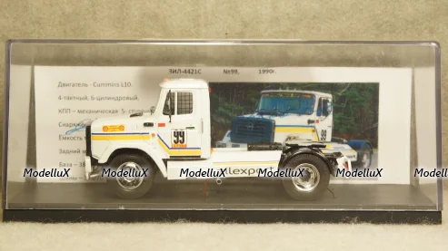 ЗИЛ 4421С №99 1990г. кольцевой, АвтоБюро 1:43