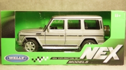 Mercedes G500 silver, Welly 1:24