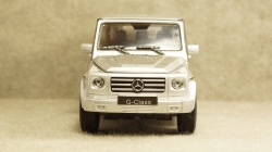 Mercedes G500 silver, Welly 1:24