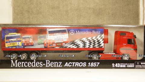 Mercedes Actros 1857 red, New Ray 1:43