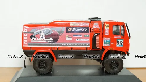 МАЗ 5309 RR Дакар 2016 №512, АвтоБюро 1:43