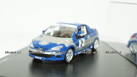 Peugeot 206 CC Esso Sport Saison 2002, Norev 1:43