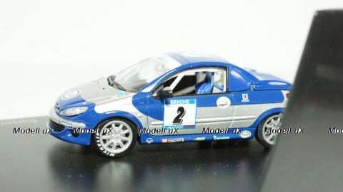 Peugeot 206 CC Esso Sport Saison 2002, Norev 1:43