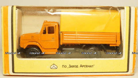 Зил 4331 с тентом оранжевый, 1:43