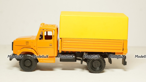 Зил 4331 с тентом оранжевый, 1:43