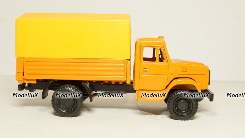 Зил 4331 с тентом оранжевый, 1:43