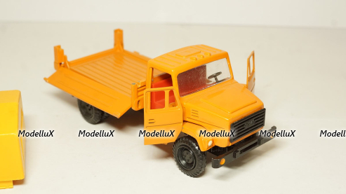 Зил 4331 с тентом оранжевый, 1:43