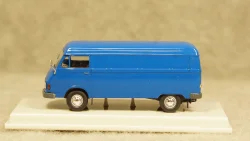 Mercedes L 206D box wagon blue, Brekina 1:87 