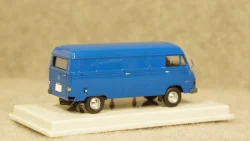 Mercedes L 206D box wagon blue, Brekina 1:87 