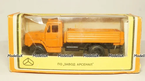 Зил 4331 борт СЕН 1986 оранж, 1:43