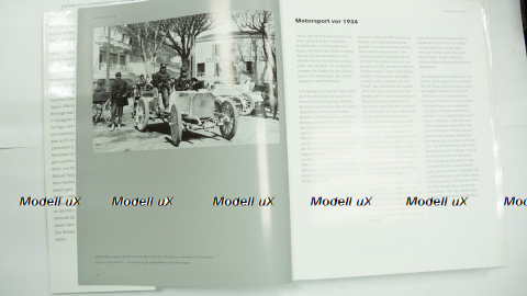 Книга "Гоночные Автомобили Mercedes Benz"
