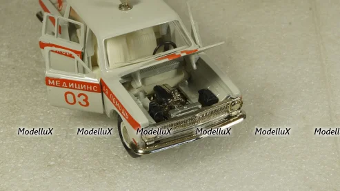 Зил 4331 борт с прицепом, на запчасти, СЕН 1986, оранж, 1:43