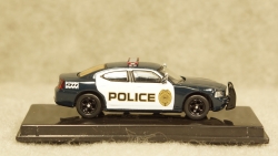 Dodge Charger dark blue/white Police USA, Ricko 1:87 