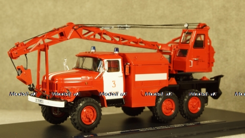 Зил-131 Пожарный автомобиль тех. Службы. г.Могилев 1989г., TruckTyr 1:43