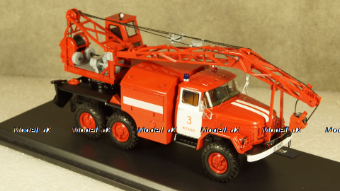 Зил-131 Пожарный автомобиль тех. Службы. г.Могилев 1989г., TruckTyr 1:43