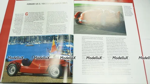Книга Ferrari Legenden, легендарные Ferrari
