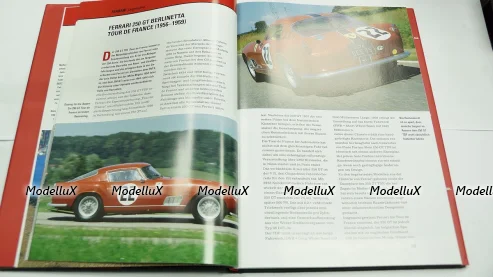 Книга Ferrari Legenden, легендарные Ferrari