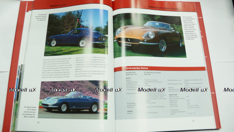 Книга Ferrari Legenden, легендарные Ferrari