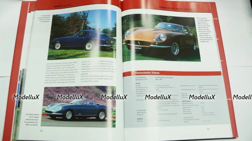 Книга Ferrari Legenden, легендарные Ferrari