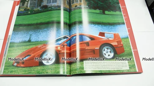 Книга Ferrari Legenden, легендарные Ferrari
