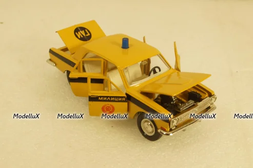 ВАЗ 2102 желтый, Черноморская игрушка (Одесса) 1:43