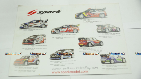 Каталог Spark F1 2012