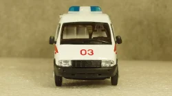ГАЗ-32214 Газель Медицинская, Агат 1:43 