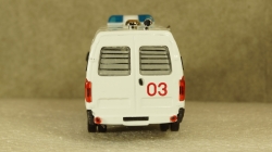 ГАЗ-32214 Газель Медицинская, Агат 1:43 