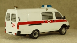 ГАЗ-32214 Газель Медицинская, Агат 1:43 