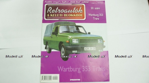 Журнал DeAgostini Retroautok №50, Wartburg 353 Trans